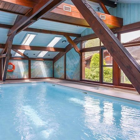 Appartement Chaleureux Les Houches 29 M² Piscine Partagee Exterior photo